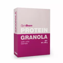 Протеиновая гранола с лесными ягодами – GymBeam 300 g (8586022215506)