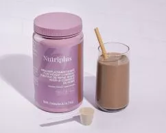 Протеїновий коктейль для контролю ваги зі смаком банану Nutriplus, 520 г Farmasi з мірною ложкою (shake40)