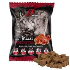 Ласощі для собак Alpha Spirit Dog Snacks Prosciutto (н/в ласощі з прошуто, кубики) 50г. (as4001350)