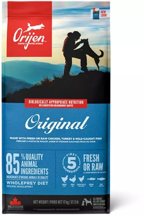 Сухий корм для собак для всіх порід Orijen Original Dog з куркою та індичкою 17 кг (o18217) - фото №2
