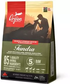 Сухой корм для собак для всех пород и всех стадий жизни Orijen Tundra Dog 2 кг (o18520)