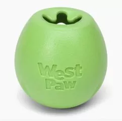 Игрушка для собак West Paw Rumbl Small Green, для лакомства, зеленая, 8 см (BZ040JGR)