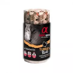 Лакомство для собак Alpha Spirit Dog Sticks Turkey (н/в лакомство из индейки, палочки х16) 160г. (as5102415)