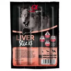 Лакомство для собак Alpha Spirit Dog Sticks Liver (н/в лакомство из печени, палочки х4) 40г. (as5106405)