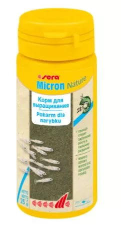 Корм для мясоядных цихлид Sera mikron Nature 20 г (00401)