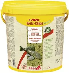Корм для риб Sera Wels-Chips Nature для сомиків 3,8 кг 10л (00517)