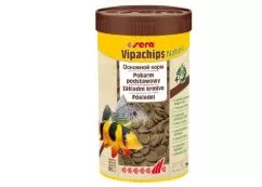 Корм для риб що мешкають біля дна Sera Vipachips Nature Чипси 250 мл 90 г (00515)