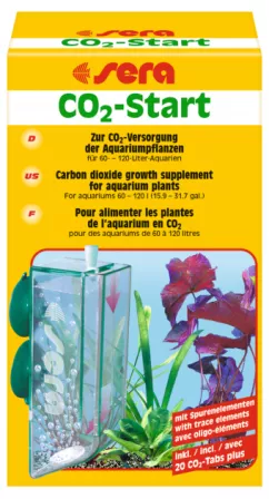 Sera CO2-Start Засоби для догляду за рослинами добрива в таблетках
