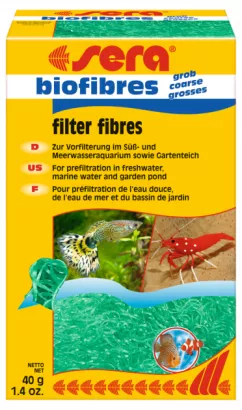 Синтетический наполнитель для фильтров Sera biofibres coarse большой 40 г (08452)