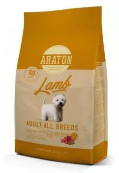 Cухий корм для дорослих собак з ягнятиною Araton Lamb Adult All Breeds 3кг (ART45964)
