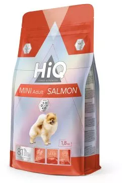 Сухий корм HiQ Mini Adult Salmon 1.8кг (HIQ45876)