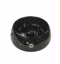 Миска для медленного питания собак KIKA, черная, размер XL (SDML990054BXLJ)