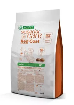 Сухой корм Nature's Protection Red Coat Grain Free Adult Small Breeds with Lamb 10 кг (NPSC47233)