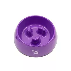 Миска для медленного питания собак KIKA, фиолетовая, размер XL (SDML990054BXLV)