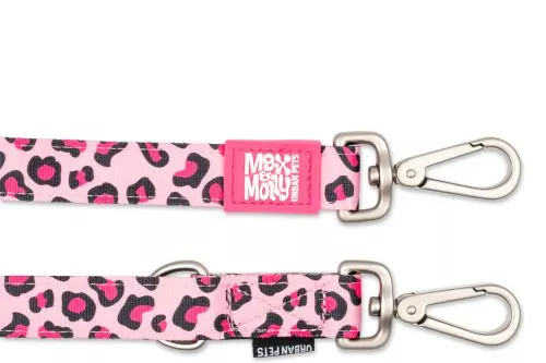 Поводок Multi-Function Leash - Leopard Pink M (120015) - фото №2