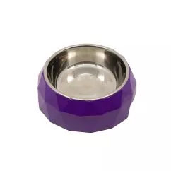 Миска для домашних животных KIKA Diamond, purple, размер L (SDML991053LV)