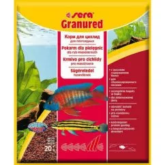 Корм для м'ясоїдних цихлід Sera granugreen Nature 20 г (00401)