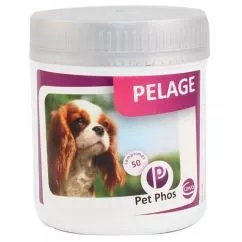 Вітаміни Ceva Pet Phos Palage Dog для шкіри та шерсті собак 50 таб (50041)