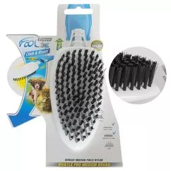 Сменная насадка-щетка FoOlee Easee Bristle Pro Medium Brush ФОЛИ ИЗИ БРИСТЛ О для короткой и сред , Белый , средняя (ворс нейлон) (2418)