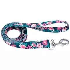 Поводок Coastal Pet Attire Style для собак, 1смХ1,2м, Тропические цветы (00364_HTF04)