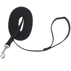 Повідець Coastal Cotton Web Training Leash для собак, котон, чорний , 1 смХ6 м (00520_BLK20)