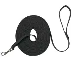 Повідець Coastal Cotton Web Training Leash для собак, котон, чорний , 1 смХ9 м (00530_BLK30)