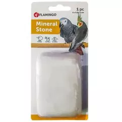 Мінеральний камінь Flamingo Mineral Stone ФЛАМІНГО для птахів з вітамінами, 6х9, 2х3 см , 6х9,2х3 см (100246)