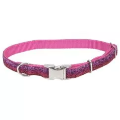 Нашийник Coastal Pet Attire Sparkles для собак, 1смХ20-30см , Рожевий (13421_PKS12)