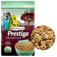 Корм Versele-Laga Prestige Premium Вudgies ВЕРСЕЛЕ-ЛАГА ПРЕСТИЖ ПРЕМІУМ ПАПУГАР повнораціонний для хвилястих папуг, 0.8 кг (216996)