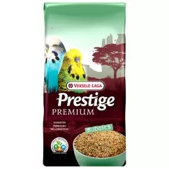 Корм Versele-Laga Prestige Premium Вудgies ВЕРСЕЛЕ-ЛАГА ПРЕСТИЖ ПРЕМІУМ ПАПУГАР повнораціонний для хвилястих папуг, 20 кг (217016)