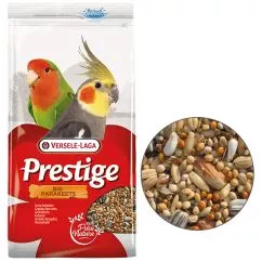 Корм Versele-Laga Prestige Big Parakeets ВЕРСЕЛЕ-ЛАГА ПРЕСТИЖ для средних попугаев 1 кг (218808)