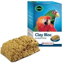 Минеральный блок Versele-Laga Orlux Clay Bloc Amazon River ВЕРСЕЛЕ ЛАГА ОРЛАКС с глиной для больших 0.55 кг (240571)