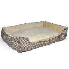 Лежак K&H Self-Warming Lounge Sleeper, що самозігрівається, для собак і котів , Бежевий, M (3164)