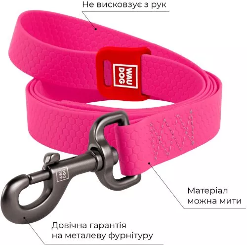 Поводок для собак водостойкий Collar WAUDOG Waterproof, S, Ш 15 мм, Длинна 183 см (27357) - фото №3