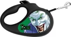 Поводок-рулетка для собак Collar WAUDOG R-leash, рисунок "Джокер Зеленый", XS, до 12 кг, 3 м, светоотражающая лента (8123-1030-01)