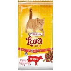 Сухой корм Lara Adult Beef flavour Лара говядина премиум для кошек, 10 кг (410622)