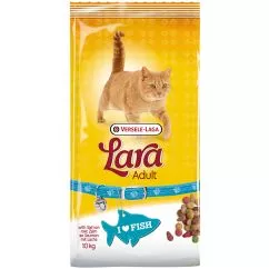 Сухой корм Lara Adult with Salmon ЛАРА ЛОСЬ премиум для кошек, 10 кг (410639)