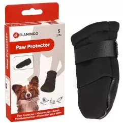 Черевик Flamingo Paw Protector S ФЛАМІНГО захисний для собак порід мопс, такса, пудель , S (506641)