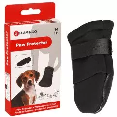 Ботинок Flamingo Paw Protector M ФЛАМИНГО защитный для собак пород бордер-колли, фокстерьер, бультер, M (506642)