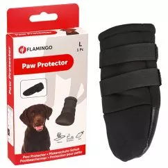 Ботинок Flamingo Paw Protector L ФЛАМИНГО защитный для собак пород ретривер, спаниель, лабрадор, L (506643)
