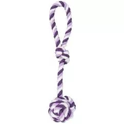 Іграшка Flamingo Cotton Rope Knot ФЛАМІНГО КОТОН РОУП НОТ канат з одним вузлом для собак (514555)