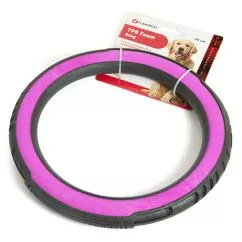 Іграшка Flamingo Foam Livia Ring Фламінго кільце для собак , L , з ароматом малини (518174)