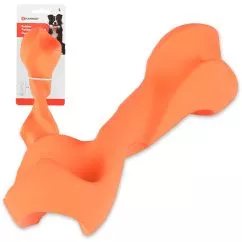 Игрушка Flamingo Rubber Flexo Twisted Dumbbell ФЛАМИНГО ФЛЕКС СКРУЧЕНАЯ ГАНТЕЛЬ для собак, резина, L, 21х7 см (518930)