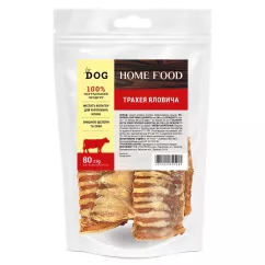 Лакомство Home Food For Dog Трахея говяжья 0,08 кг (1026008)