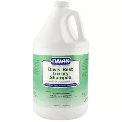 Шампунь Davis Best Luxury Shampoo Девіс БЕСТ ЛАКШЕРІ для блиску вовни у собак і котів, концентрат , 3.785 л (DBSG)