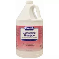 Шампунь-кондиціонер Davis Detangling Shampoo Девіс Легке розраховування від ковтунів для собак, котів , 3.785 л (DTSG)