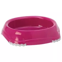 Миска Moderna СМАРТИ пластиковая для кошек, 210 мл, d-12 см, ярко-розовый (H100328)