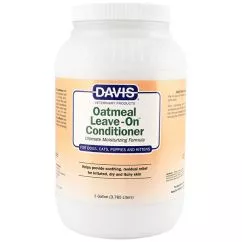 Кондиціонер Davis Oatmeal Leave-On Conditioner Девіс овсяна мука супер зволожуючий для собак, котів , 3.785 л (OLOCG)