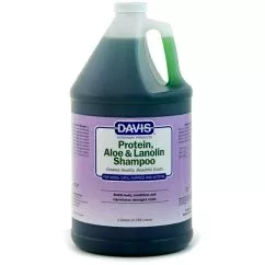 Шампунь Davis Protein & Aloe & Lanolin Shampoo ДЭВИС ПРОТЕИН АЛОЭ ЛАНОЛИН для собак, кошек, концентр, 3.785 л (PALSG)
