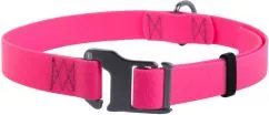 Нашийник Collar WAUDOG Waterproof, водостійкий, пряжка гачок (ширина 25 мм, довжина 35-70 см) рожевий (27197)